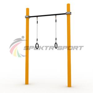 Купить Турник классический для занятий Воркаут с кольцами SP WRK-07 + Rings_76mm в Кизилюрте 