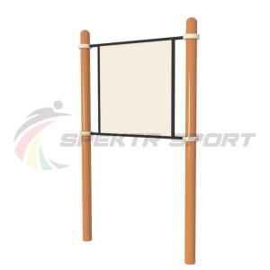 Купить Информационный стенд для сдачи нормативов с металлическим полем 1х1 м в Кизилюрте 