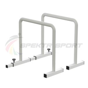 Купить Брусья напольные хайлетсы Spektr Sport цв. белый в Кизилюрте 