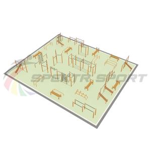 Купить Парковая площадка для Воркаут и WRK 6_76mm в Кизилюрте 