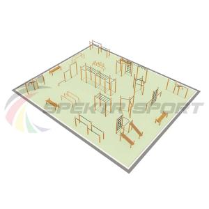 Купить Парковая площадка для Воркаут и WRK 4_76mm в Кизилюрте 