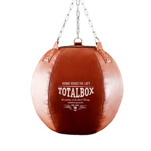 Купить Груша кожаная боксерская "LOFT Шар" Totalbox в Кизилюрте 