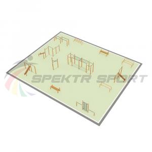 Купить Парковая площадка для Воркаут и WRK 2_76mm в Кизилюрте 
