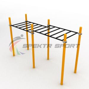 Купить Рукоход двухуровневый для Воркаут SP WRK-02_76mm в Кизилюрте 